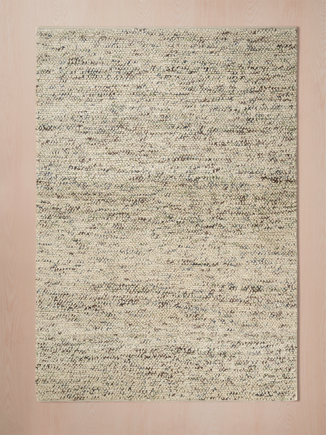 Harlene handgewebter Woll-Jute-Teppich