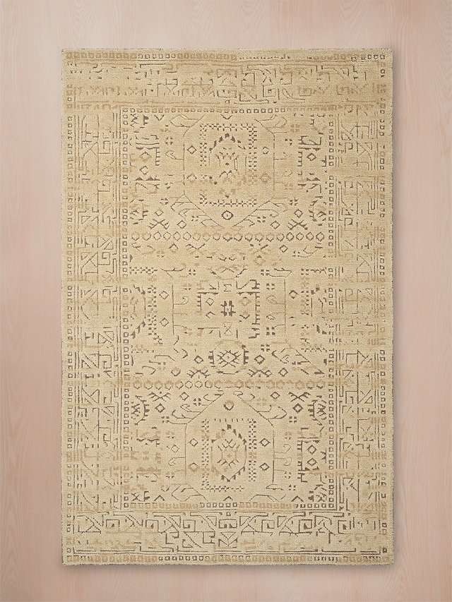 Srija handgeknüpfter Wollteppich