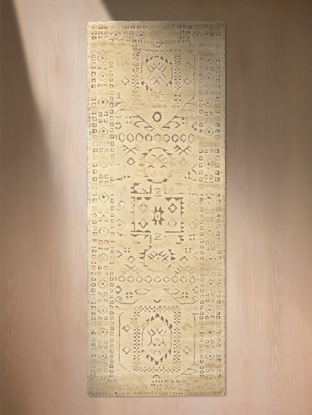Srija handgeknüpfter Wollteppich