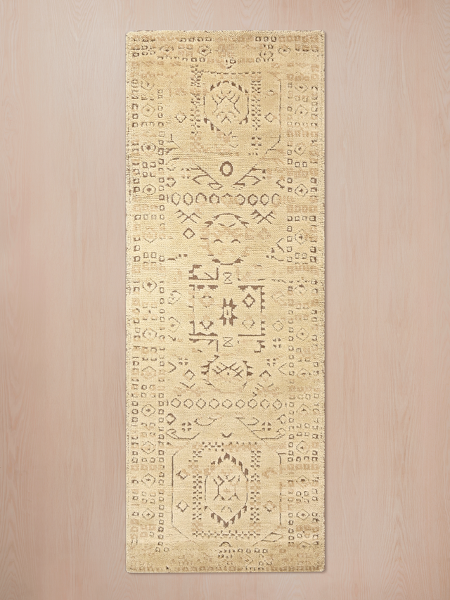 Srija handgeknüpfter Wollteppich