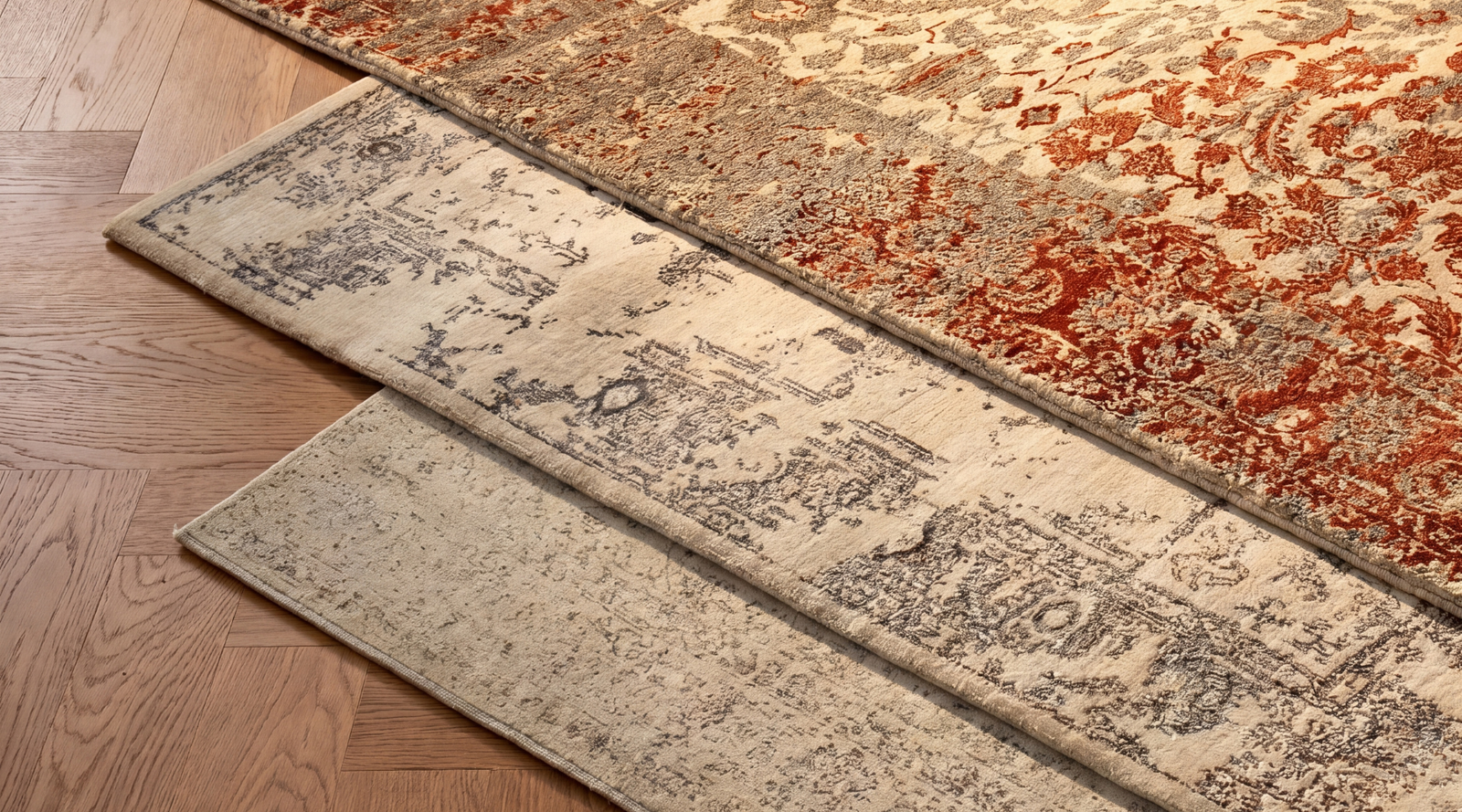 How to Layer Rugs Without It Looking Messy