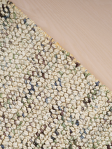 Harlene handgewebter Woll-Jute-Teppich