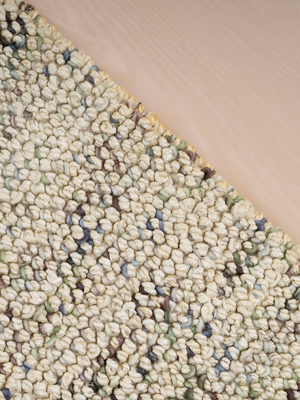 Harlene Hand-woven Wool Jute Rug - Beige