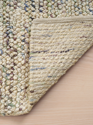 Harlene Hand-woven Wool Jute Rug - Beige