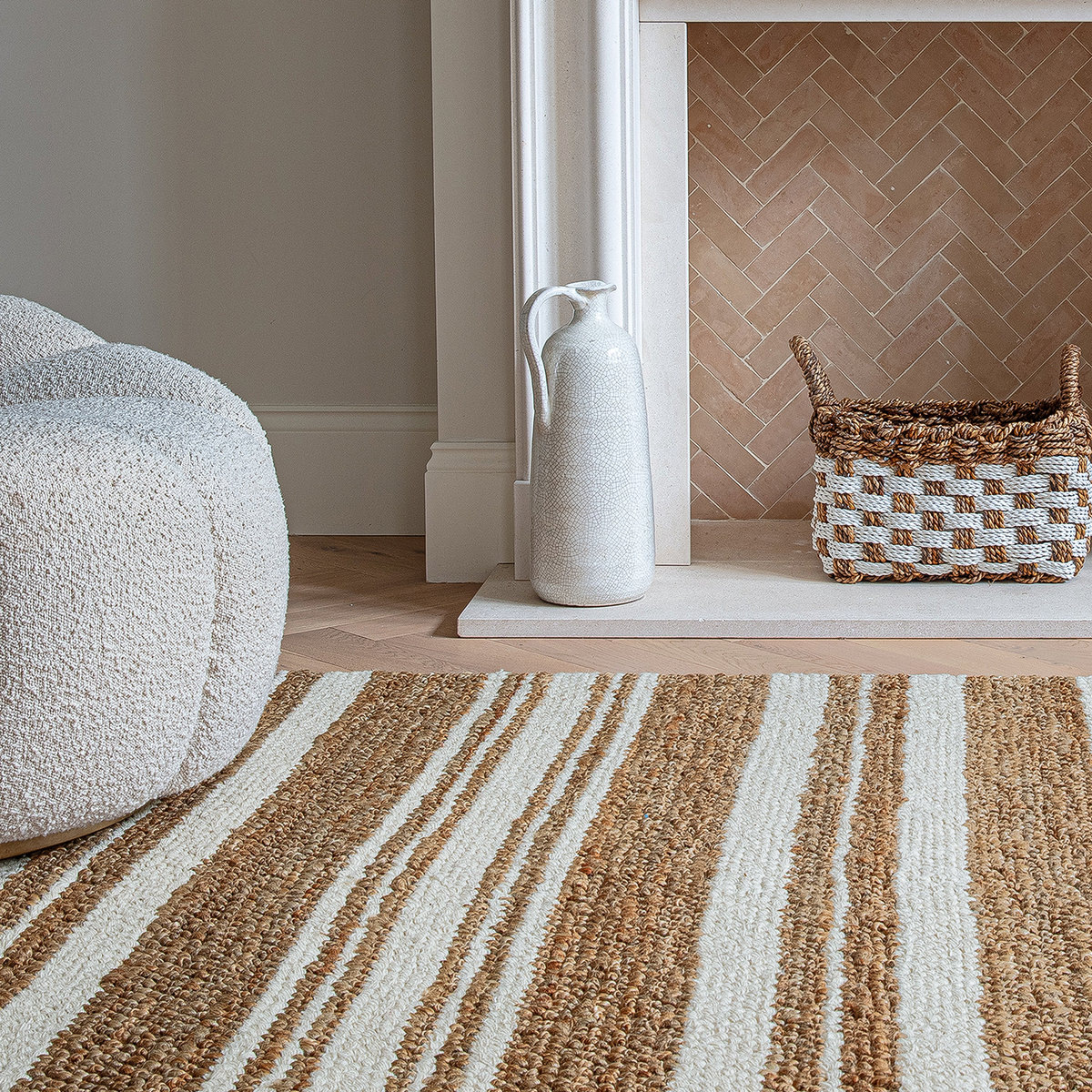 Maxwell Hand-woven Wool Jute Rug – FABLEROOM