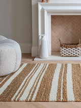 Maxwell Handgewebter Woll-Jute-Teppich