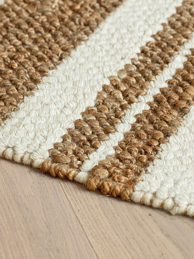 Maxwell Handgewebter Woll-Jute-Teppich