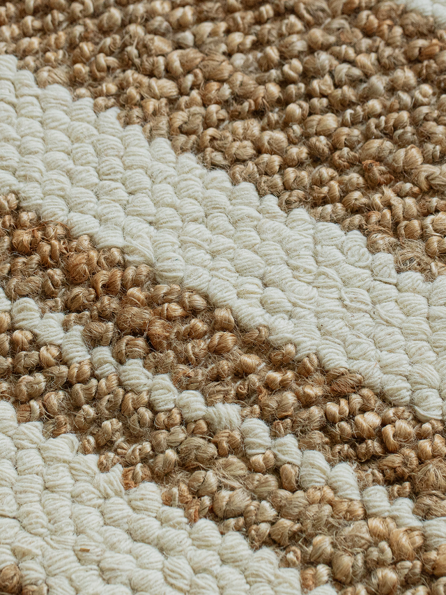 Maxwell Handgewebter Woll-Jute-Teppich