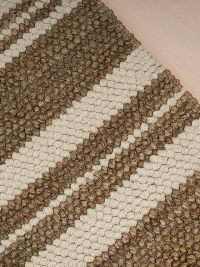 Maxwell Handgewebter Woll-Jute-Teppich