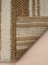 Maxwell Handgewebter Woll-Jute-Teppich
