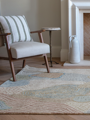 Arlo Hand-tufted Wool Abstract Rug - Multi