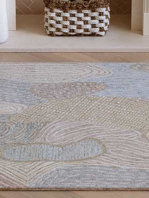 Arlo Hand-tufted Wool Abstract Rug - Multi