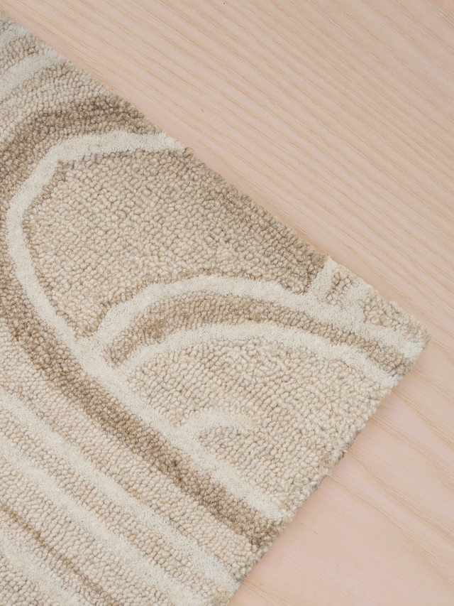 Solene Handgetufteter Wollteppich