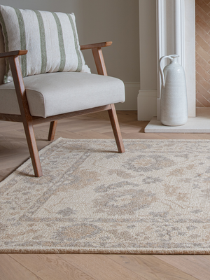 Mia Hand-tufted Wool Persian Rug - Beige