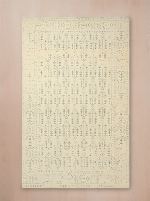 Saavi Hand-knotted Wool Persian Rug - Off-White