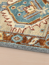 Amber Oasis Hand-knotted Wool Rug