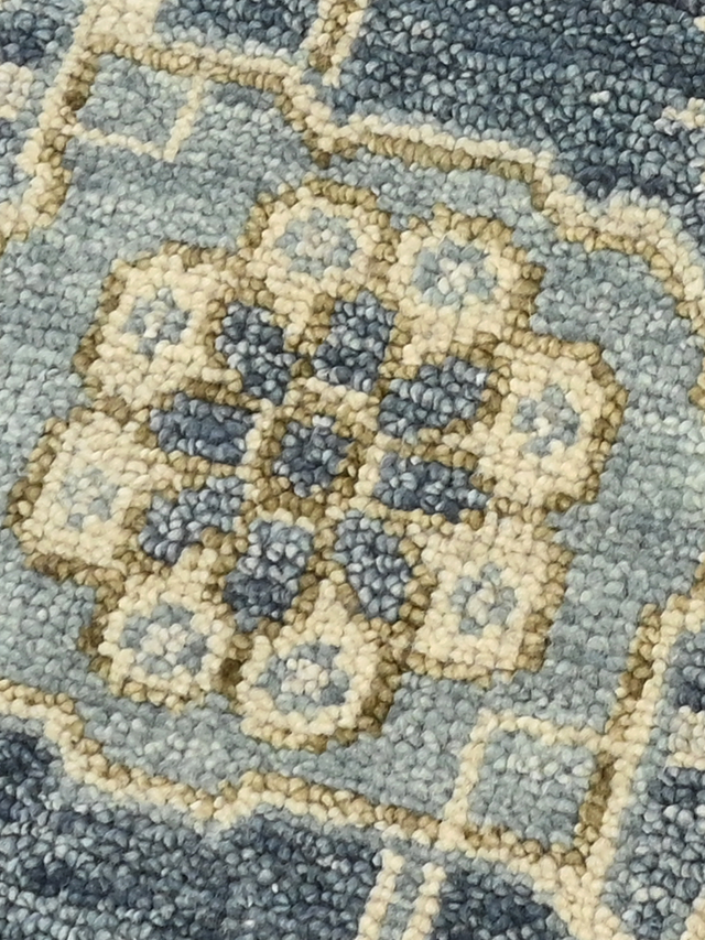 Bloomville handgeknüpfter Wollteppich