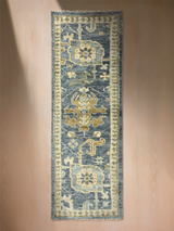 Bloomville handgeknüpfter Wollteppich