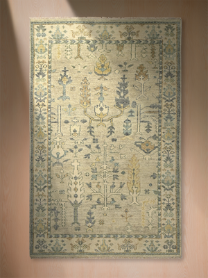 Fiza Hand-knotted Wool Persian Rug - Multi