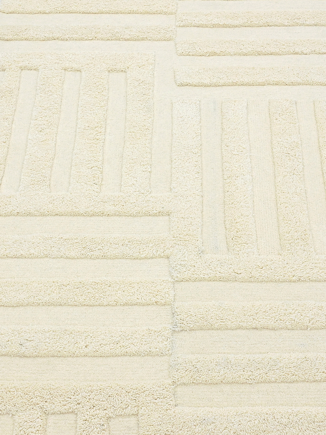 Fiza handgetufteter Wollteppich