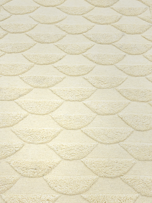 Lyla Hand-tufted Wool Geometric Rug - Ivory