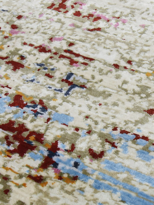 Clara Hand-knotted Wool & Bamboo Silk Rug - Multi