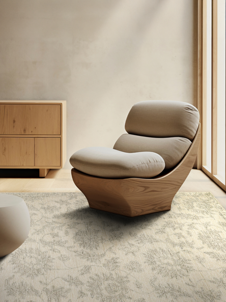 Moana handgetufteter Wollteppich