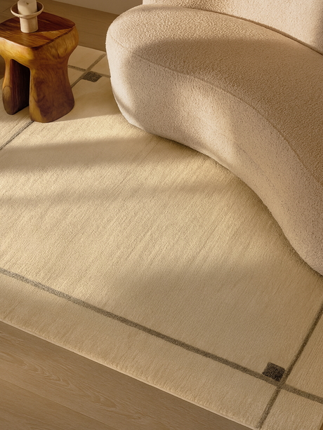 Alinaa handgeknüpfter Wollteppich