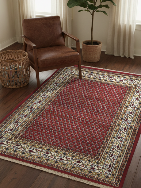 Nazm Handgeknüpfter Wollteppich