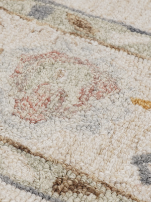 Amirah Hand-tufted Wool Persian Rug - Off-White