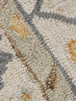 Amirah Hand-tufted Wool Persian Rug - Off-White