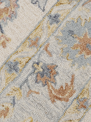 Saraya Hand-tufted Wool Persian Rug - Off-White