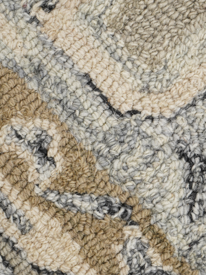 Raihaan Hand-tufted Wool Persian Rug - Grey