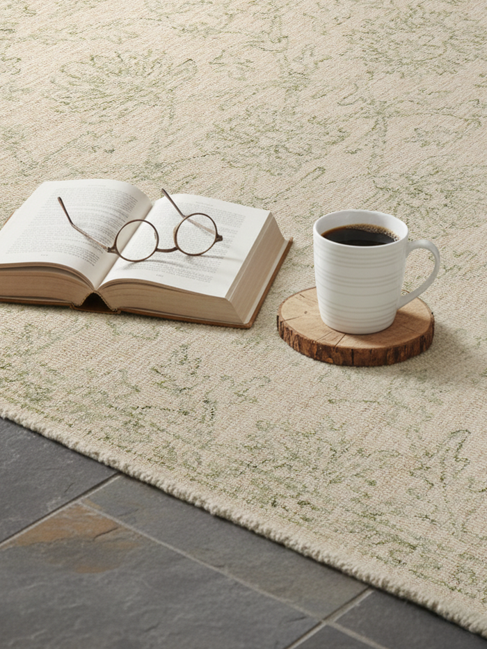 Darya Hand-tufted Wool Persian Rug - Green