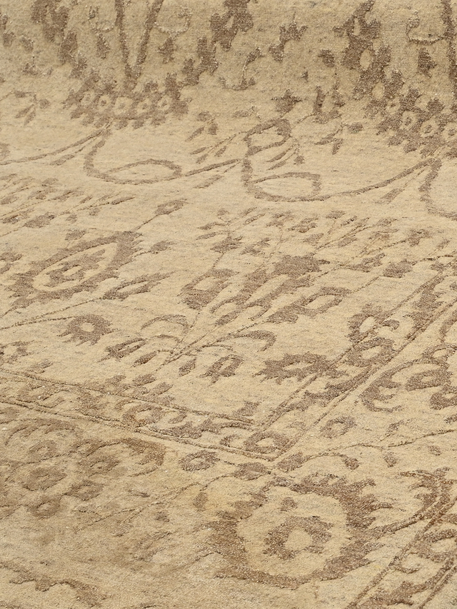 Royan handgeknüpfter Teppich aus Wolle und Seide