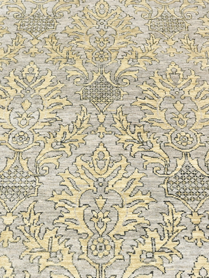Iskra Hand-knotted Wool Persian Rug - Grey