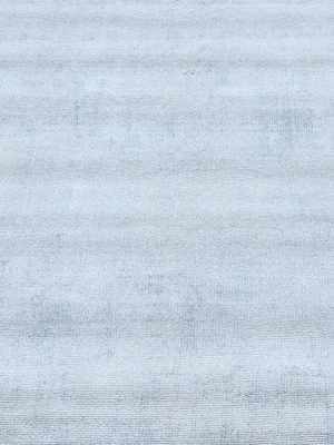 Reyma Hand-woven Scalloped Rug - Pale Blue