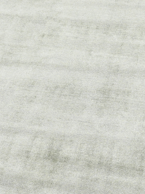 Saphera Hand-woven Scalloped Rug - Sage Green