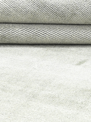 Saphera Hand-woven Scalloped Rug - Sage Green