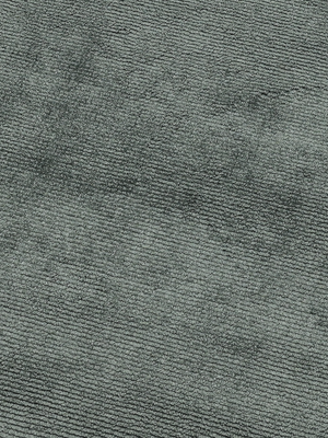 Aniera Hand-woven Scalloped Rug - Sage Grey