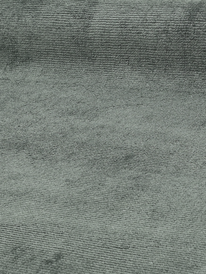 Aniera Hand-woven Scalloped Rug - Sage Grey