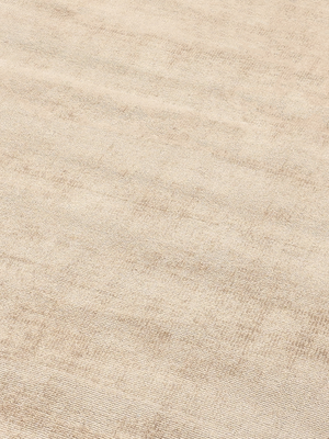 Aaruni Hand-woven Oval Rug - Beige