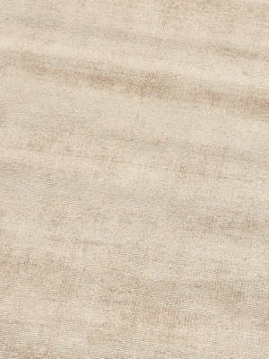 Aaruni Hand-woven Oval Rug - Beige
