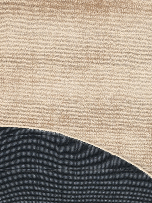 Aaruni Hand-woven Oval Rug - Beige