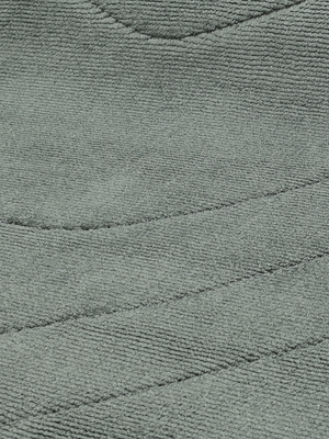 Viyona Hand-woven Organic Rug - Sage Grey