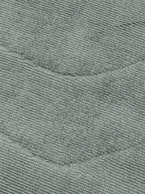 Viyona Hand-woven Organic Rug - Sage Grey