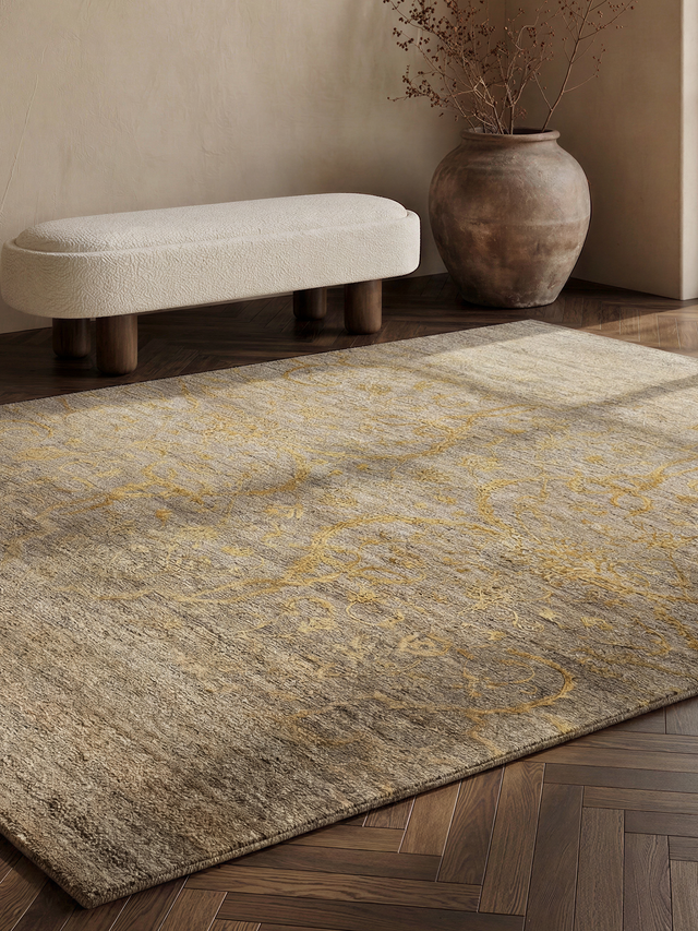 Lucid Hand-knotted Wool & Silk Rug