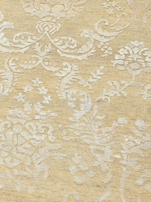 Boheme Hand-knotted Wool & Silk Persian Rug - Beige