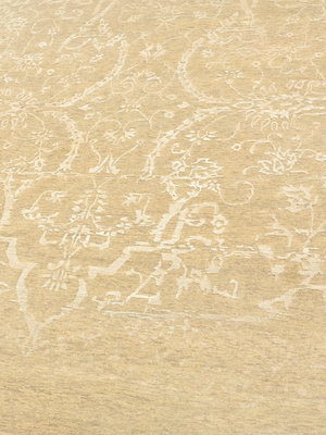 Jean Hand-knotted Wool & Silk Persian Rug - Beige