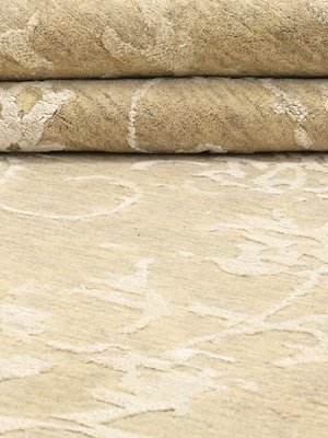 Jean Hand-knotted Wool & Silk Persian Rug - Beige